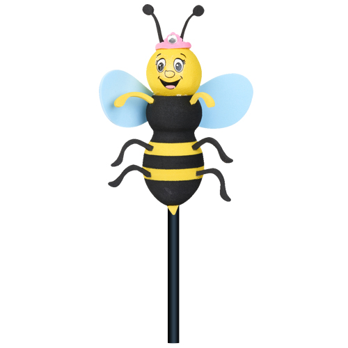 For Thick Style Antenna Queen Bumble Bee Car Antenna Topper